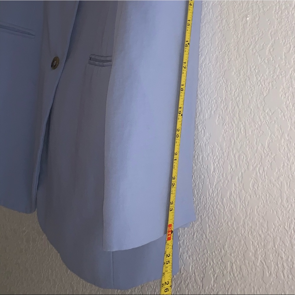 Blue Zara Oversized Blazer - Picture 10 of 11